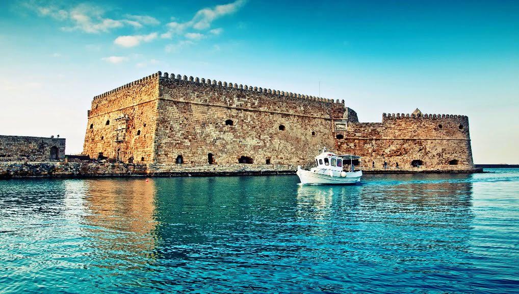 Koule Fortress in Heraklion Port